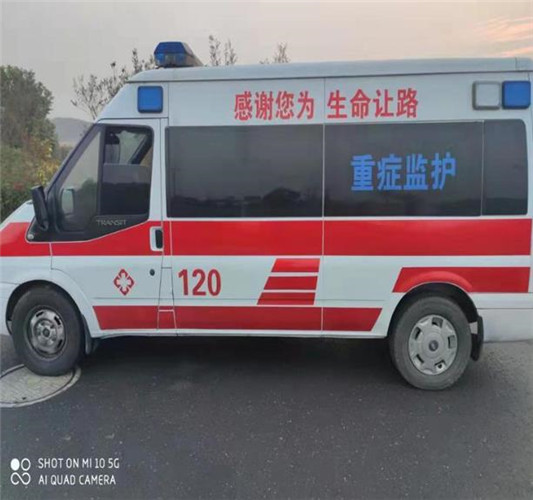 西湖救护车出租服务案例3